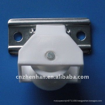 White color PE curtain cord pulley to bamboo blinds,woven wood blinds components,roman shade accessories,curtain parts